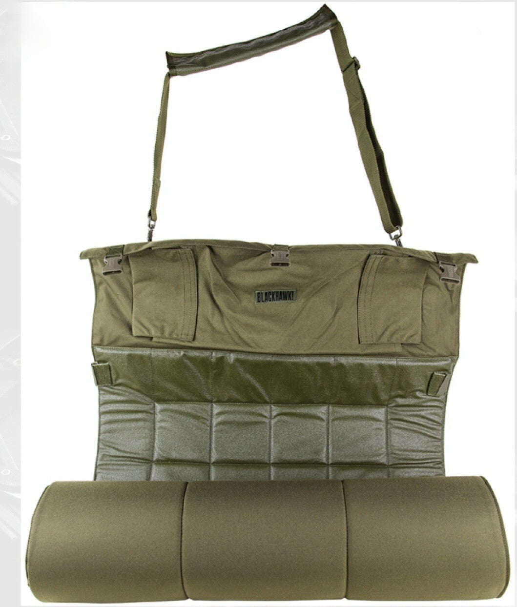 Pro Shooters Shooting Mat 27" x 82" Olive Drab Green with Hydration System