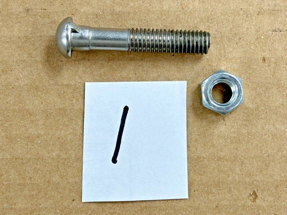 Genuine Schwinn S Head Bolts - M8 & 5/16" Threaded NOS & Reproduction