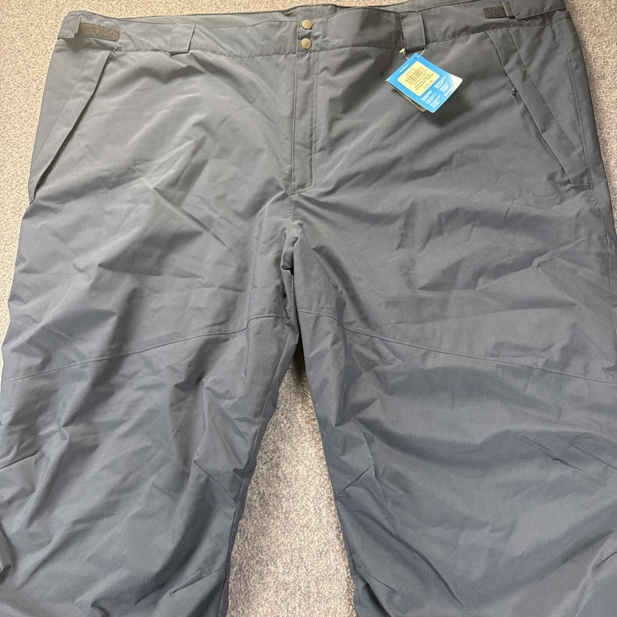 Men's Waterproof Snow Pants - Shafer Canyon Omni-Tech 6X Long Navy