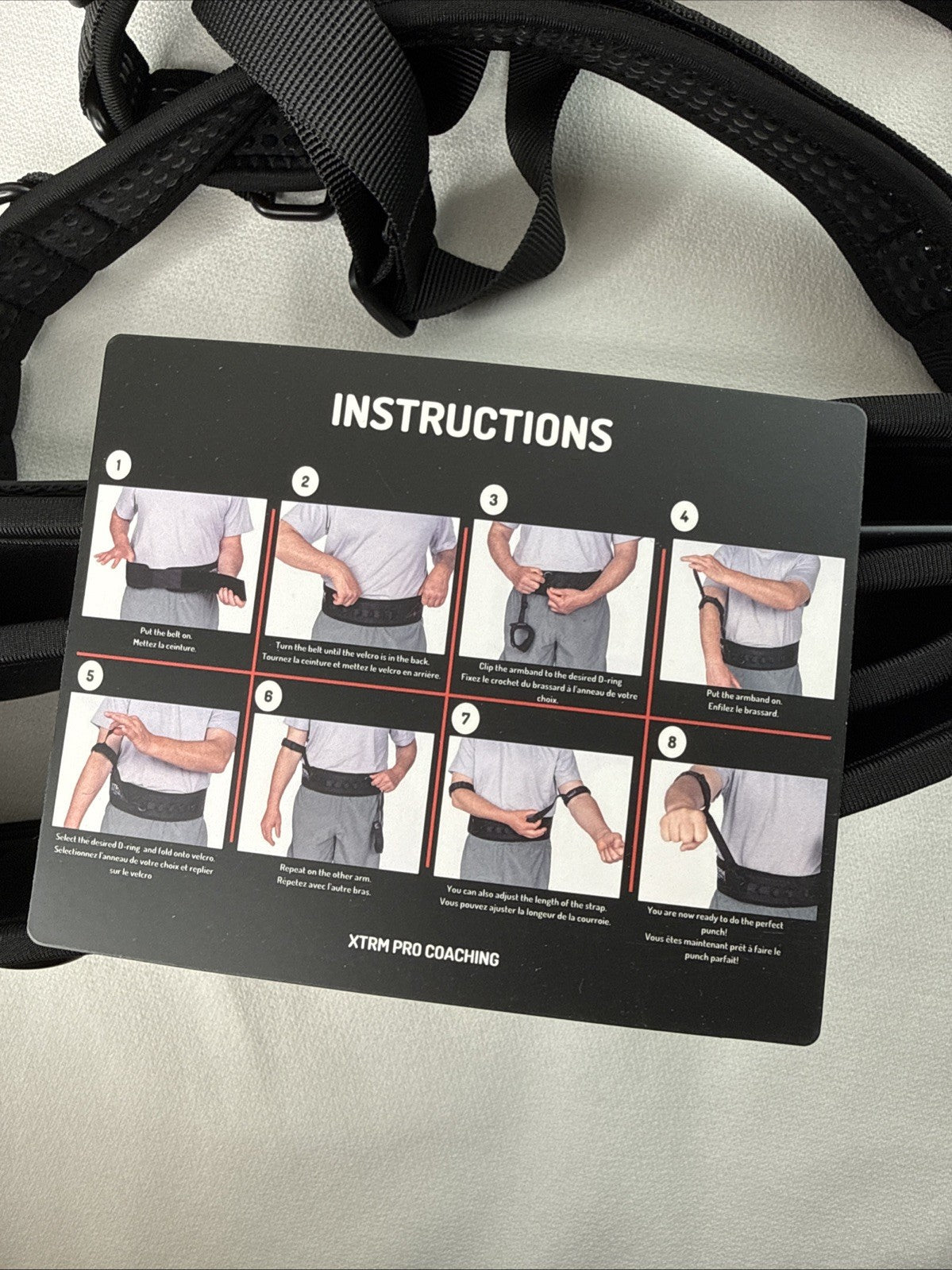 Shadow Boxing Training Kit for All Ages - Large Pro Coaching Equipment