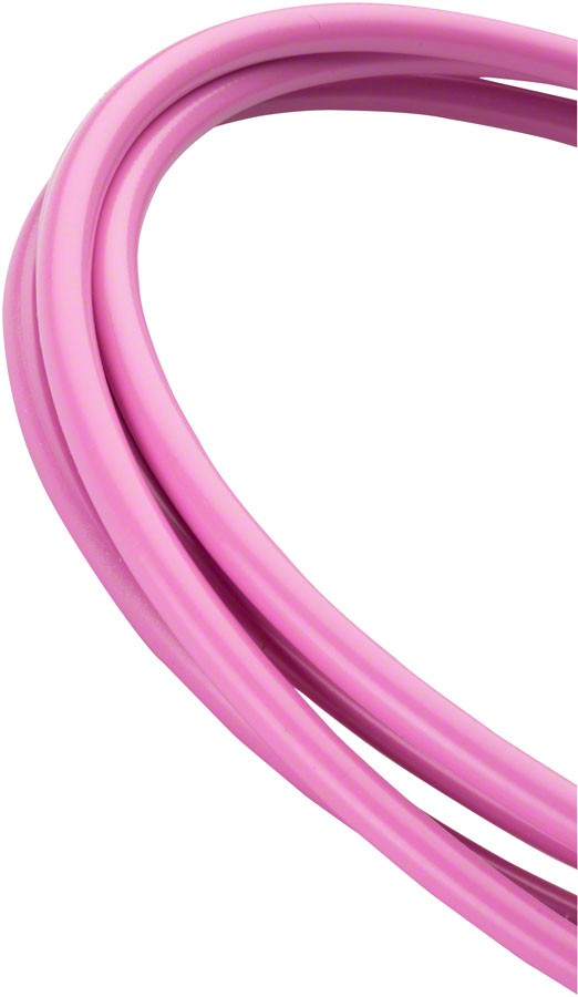 Jagwire 4mm Pink Bicycle Derailleur Housing 10M Pre-Lubricated Sport Cable