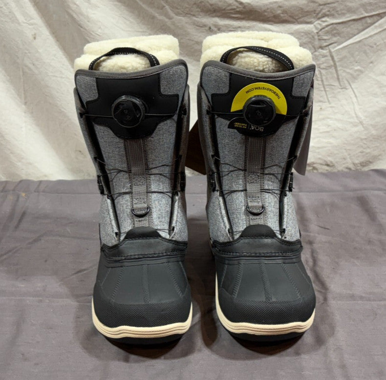 HEAD Operator Boa-Coiler Snow Sport Boots Gray US 8 EU 39 New