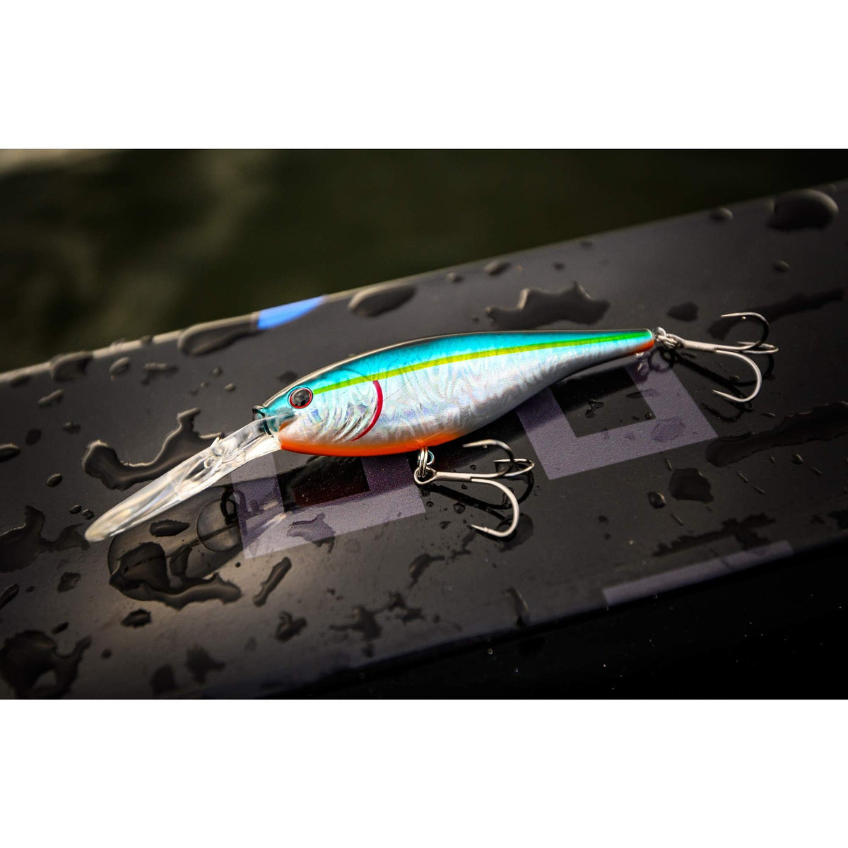 Freshwater Crankbait Fishing Lure - Berkley Flicker Shad HD Bluegill 5/16 Oz