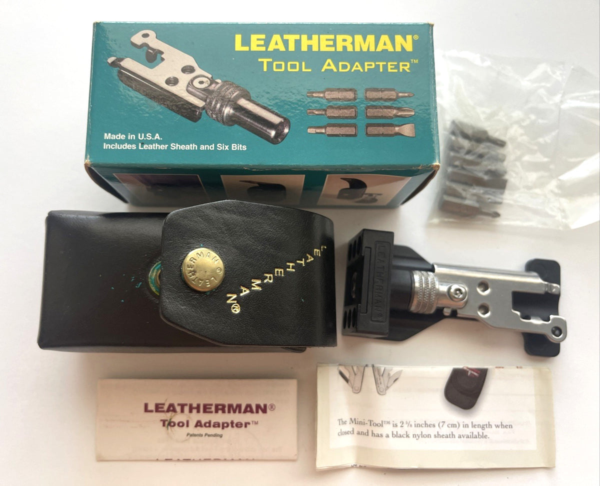 Leatherman Tool Adapter with 6 Bits - USA Retired Model