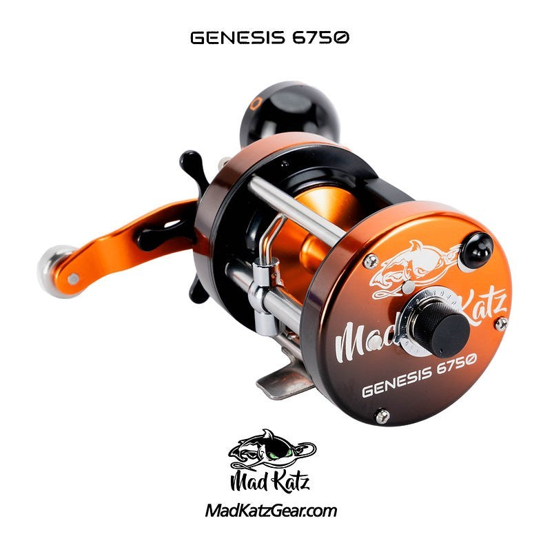 Spinning Fishing Reel 6750 Inferno Baitcasting Reel 36lb Line Capacity