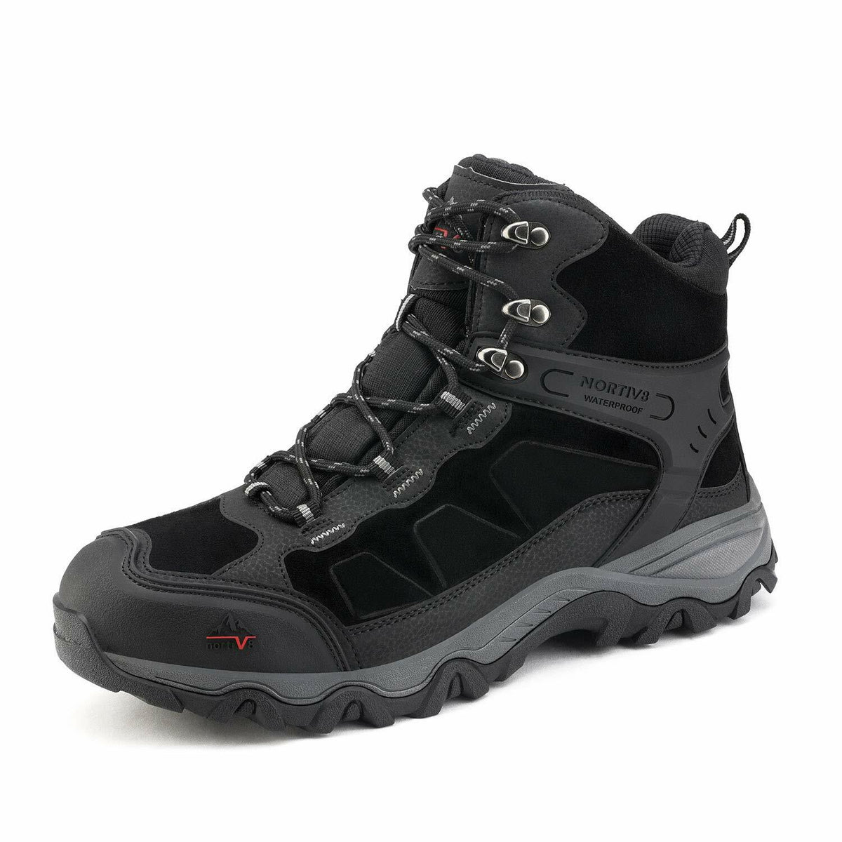 Men's Waterproof Hiking Boots Non-Slip Trekking Mountaineering Shoes