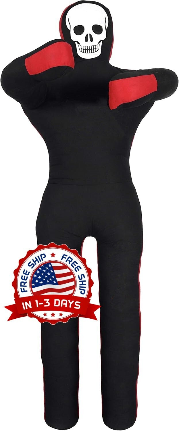 6 Ft Martial Arts Training Dummy for MMA, Boxing, Jiu-Jitsu, Kickboxing