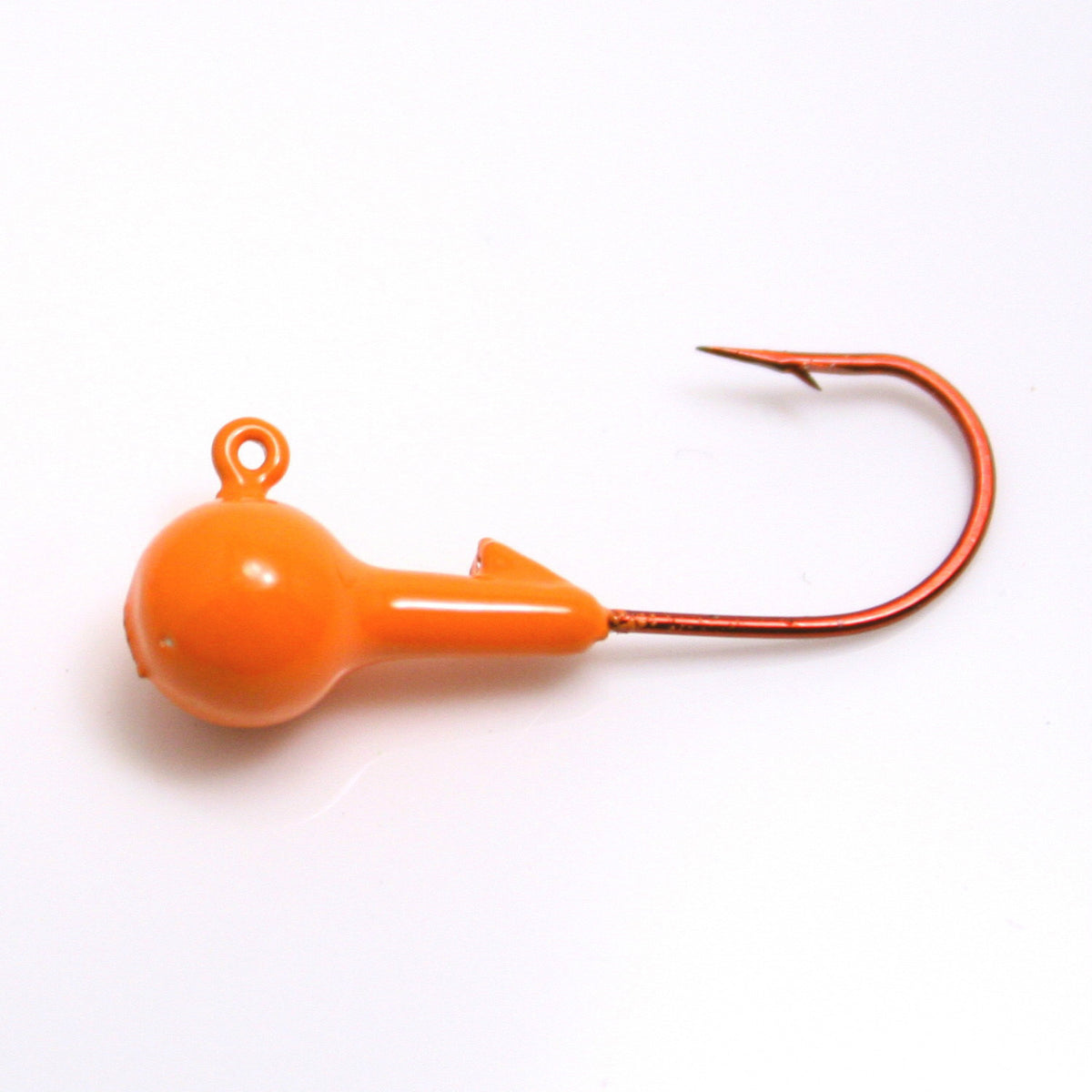 13 Pack 1/64 Oz Painted Round Head Crappie Fishing Jigs with Aberdeen Hooks