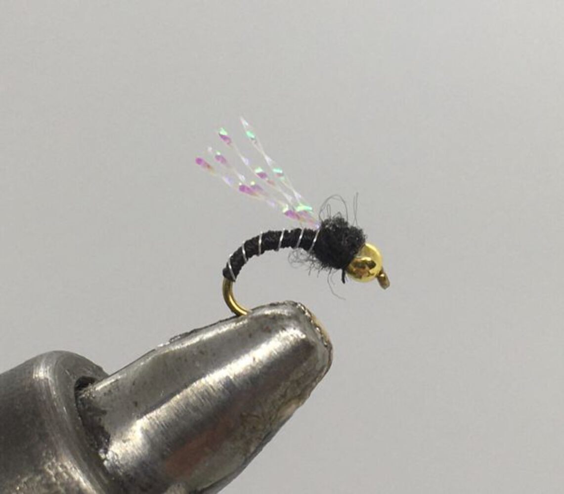 Fly Fishing Flies - Tungsten Beadhead Crystal Midge - Multiple Sizes