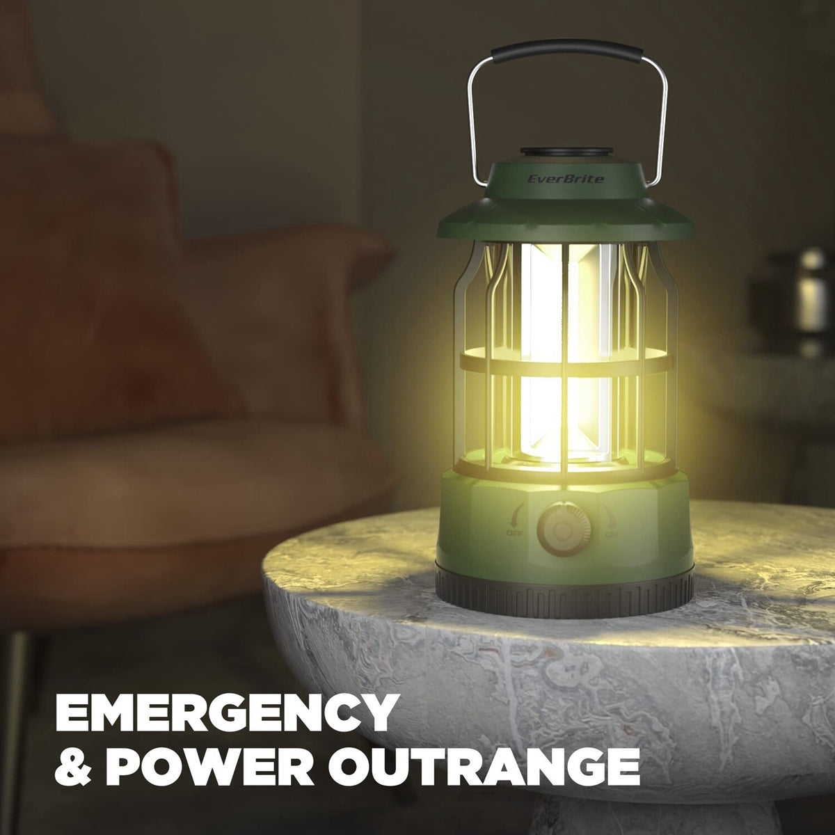 Rechargeable LED Camping Lantern with USB C and Dimming