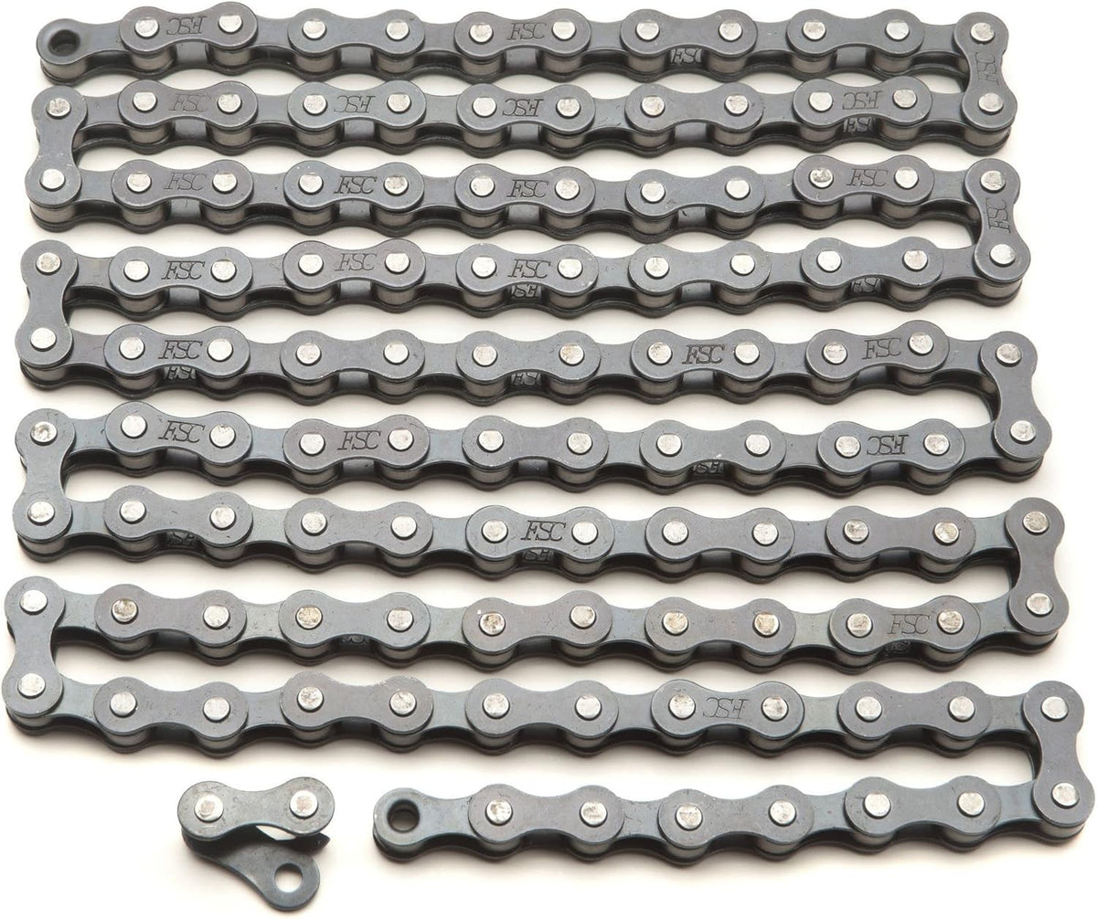 Heavy-Duty Bicycle Chain - 112 Links, Fits Derailleur & Single Speed Bikes