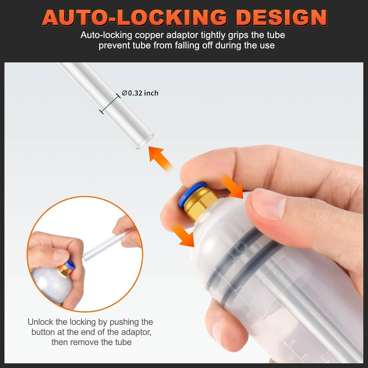 500cc Fluid Extractor Syringe Oil Transfer Pump for Automotive Use