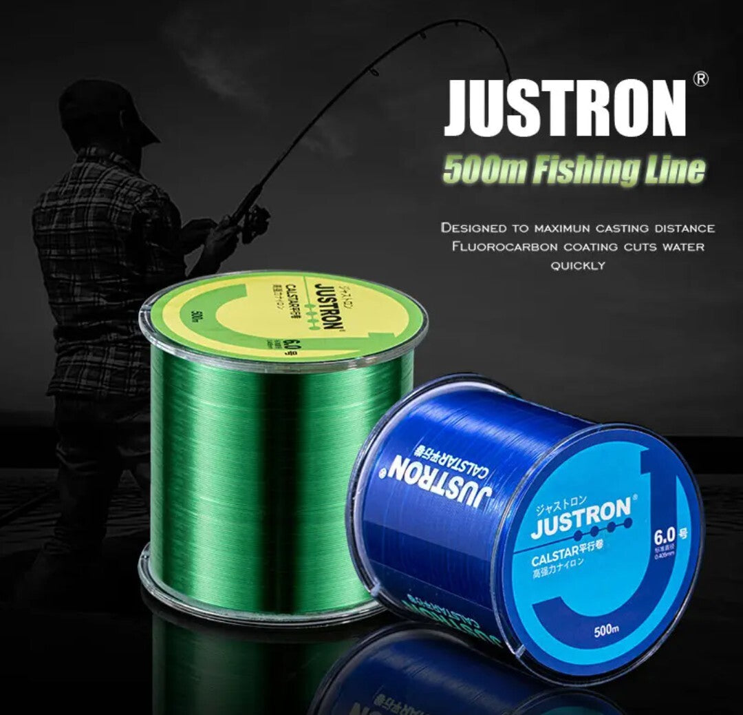 Super Strong Monofilament Nylon Fishing Line 550 Yards - High Strength & UV Resistant
