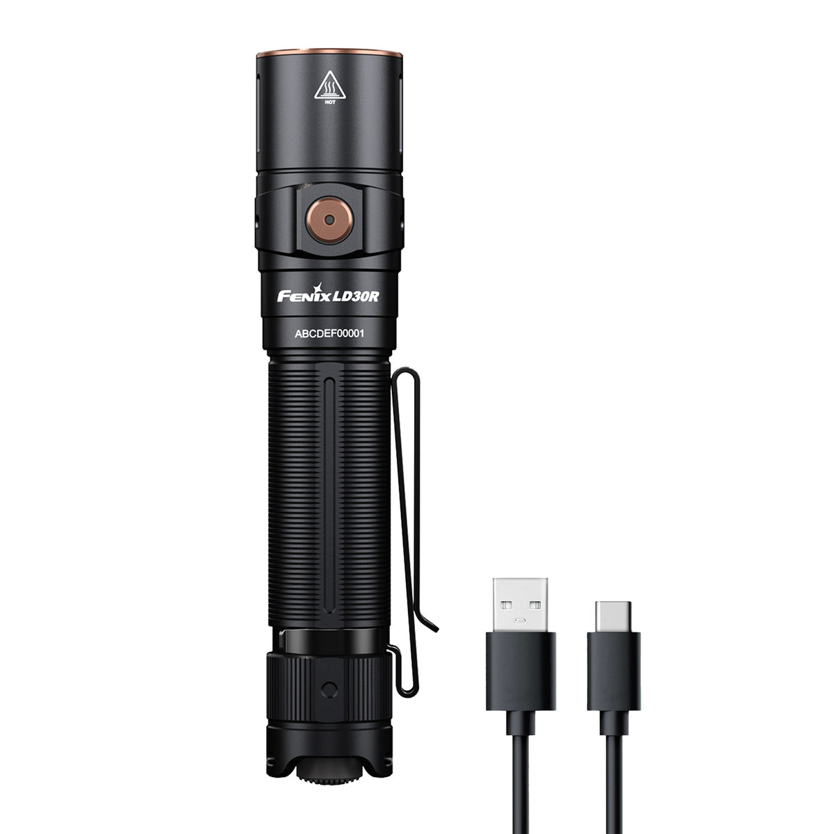 Rechargeable LED Flashlight 1700 Lumens Outdoor Waterproof Torch