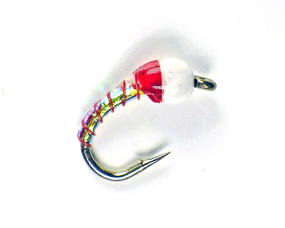 Fly Fishing Flies - Premium Trout Nymphs Ice Cream Cone Chromie Pattern - Guide Flies