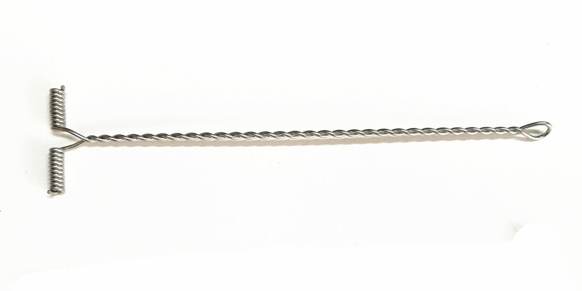 Crappie Fishing Rig Arms Set - Stainless Steel Twisted Top & Bottom Arms, Multiple Lengths