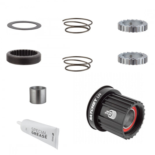 DT Swiss Ratchet LN Freehub Body Upgrade Kit Micro Spline Sealed Bearing
