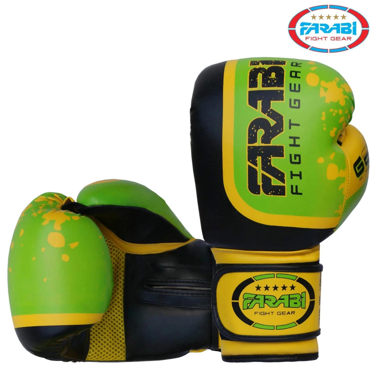 Leather Boxing Gloves Gel Padding Training Sparring MMA Gloves 10-16oz