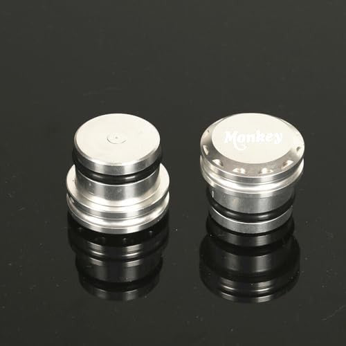 Motorcycle Frame Plugs & Seat Bolts Set for Monkey 125 - Silver