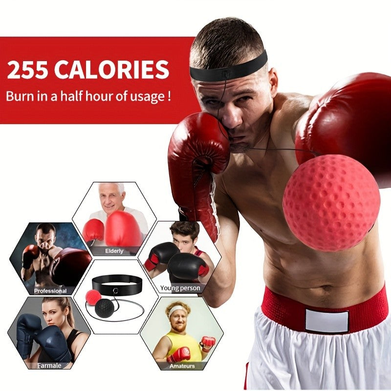Boxing Reflex Ball Set for Adults Teens Hand-Eye Coordination Training Equipment