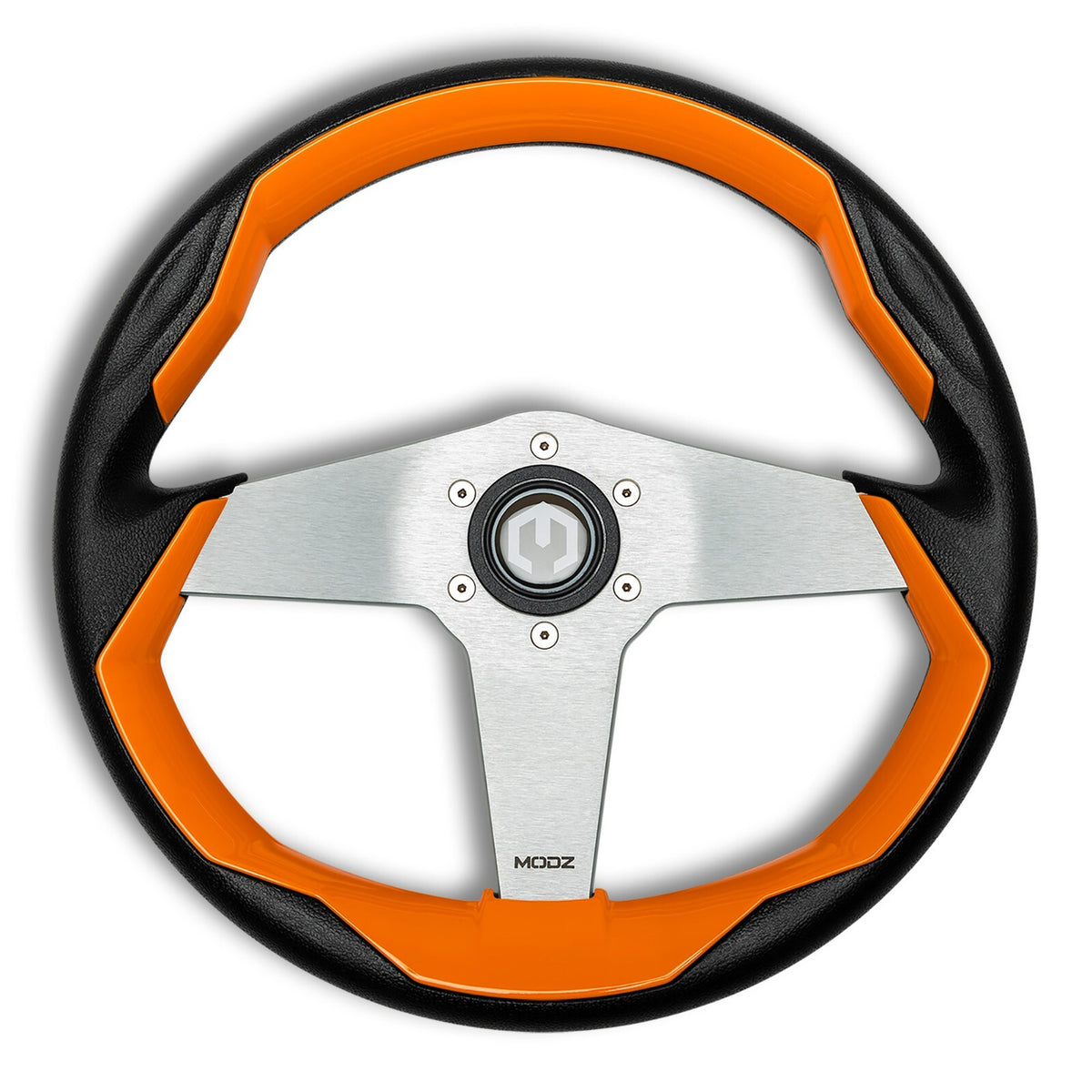 Golf Cart Steering Wheel Kit with Adapter - Custom Colors for Club Car, EZGO, Yamaha