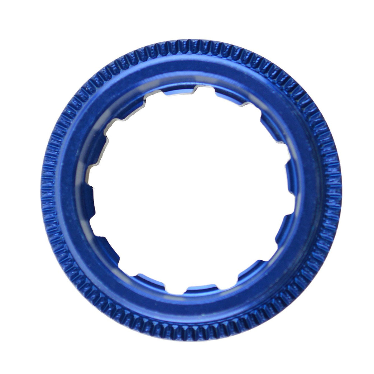 Lightweight Bicycle Cassette Lockring for Shimano & SRAM - Silver, Blue, Gold