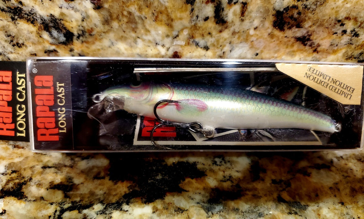 Long Cast Minnow LCM 10 Chub Fishing Lure - Rare Discontinued New