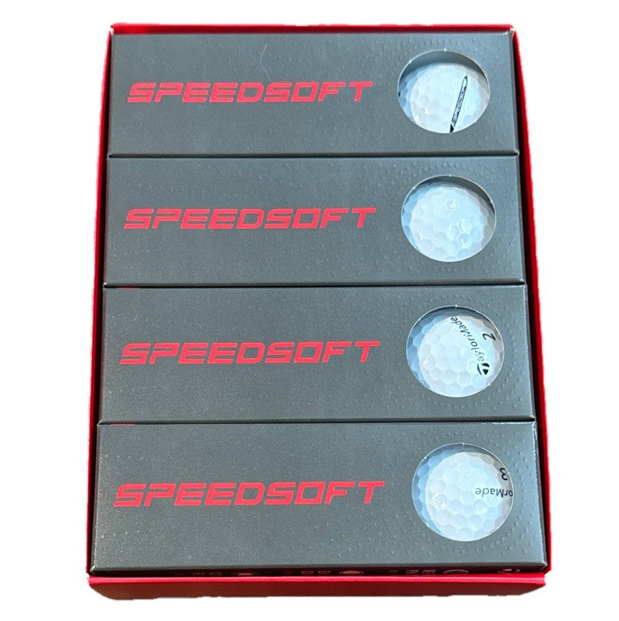 TaylorMade Speed Soft 2024 Golf Balls - 12 Pack, Distance & Performance