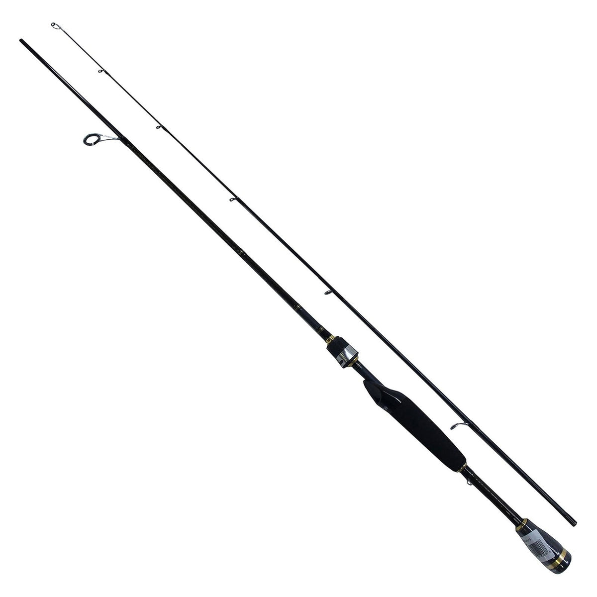 Ultralight Spinning Fishing Rod - 5ft 6in 2-Piece Graphite Rod for Bass & Light Tackle