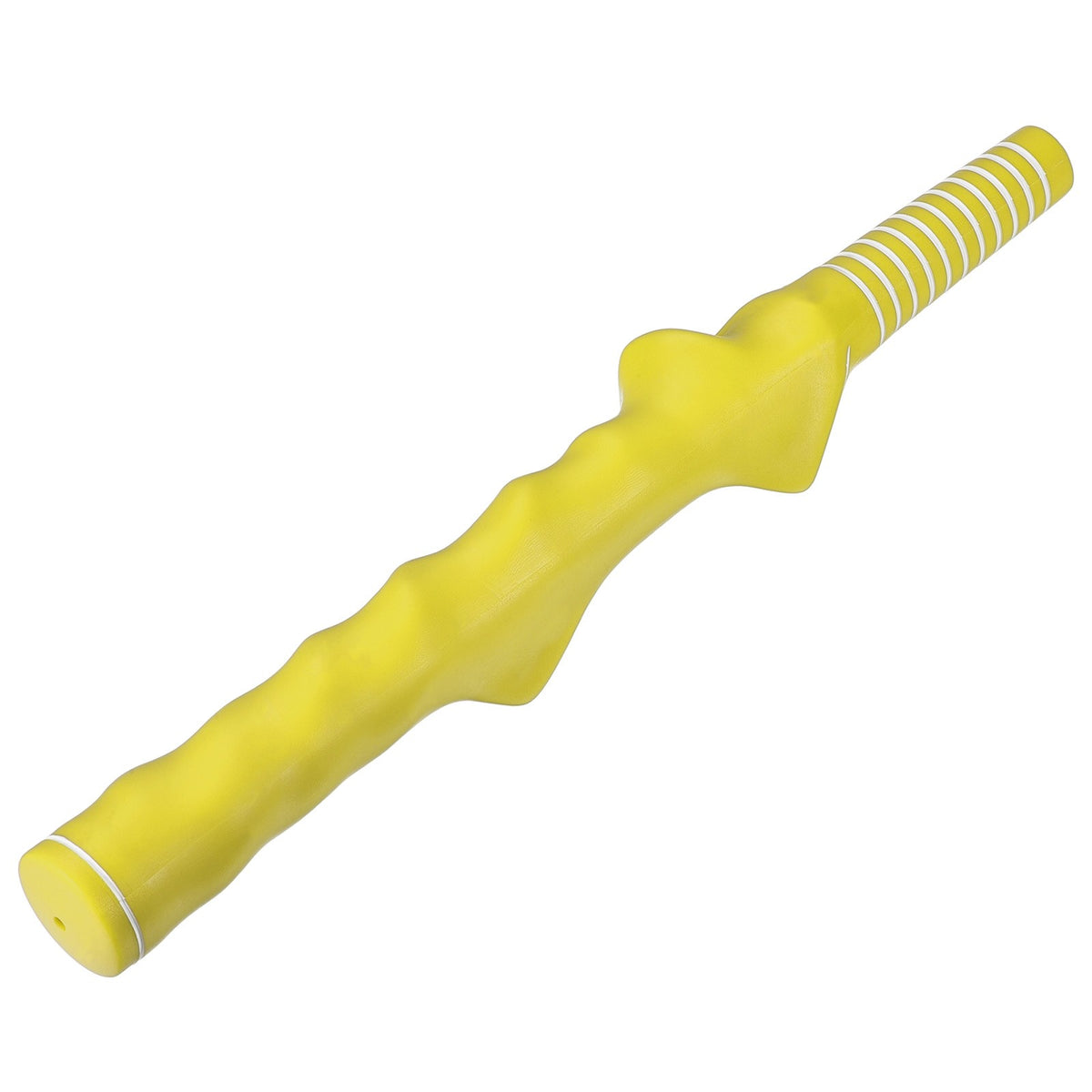 Golf Swing Training Grip - Right Hand Practice Rubber Grip Yellow