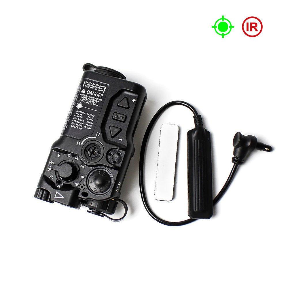 Airsoft IR Laser Pointer with Red/Green Dot Sight and Mount