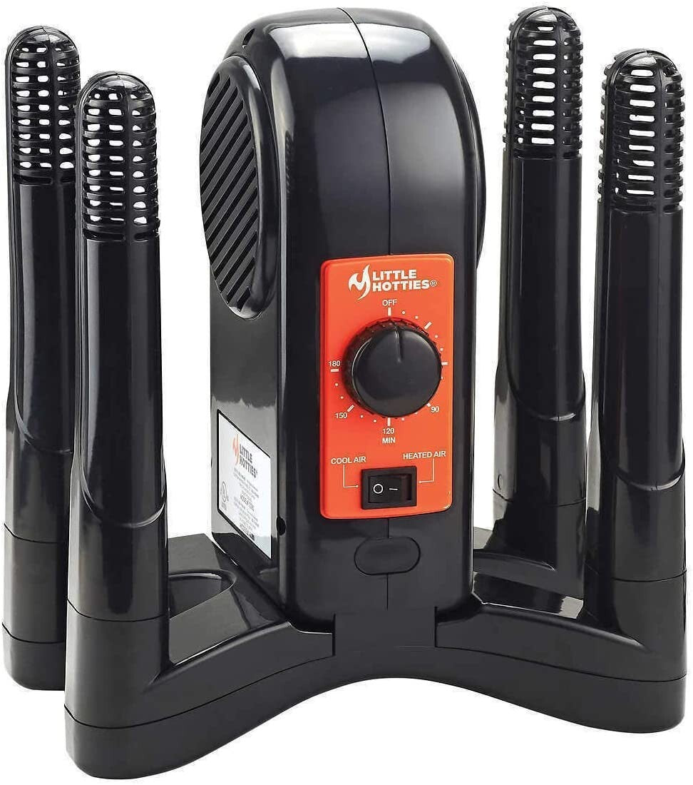 Footwear & Gear Dryer with Odor Reduction and Forced Air Heating