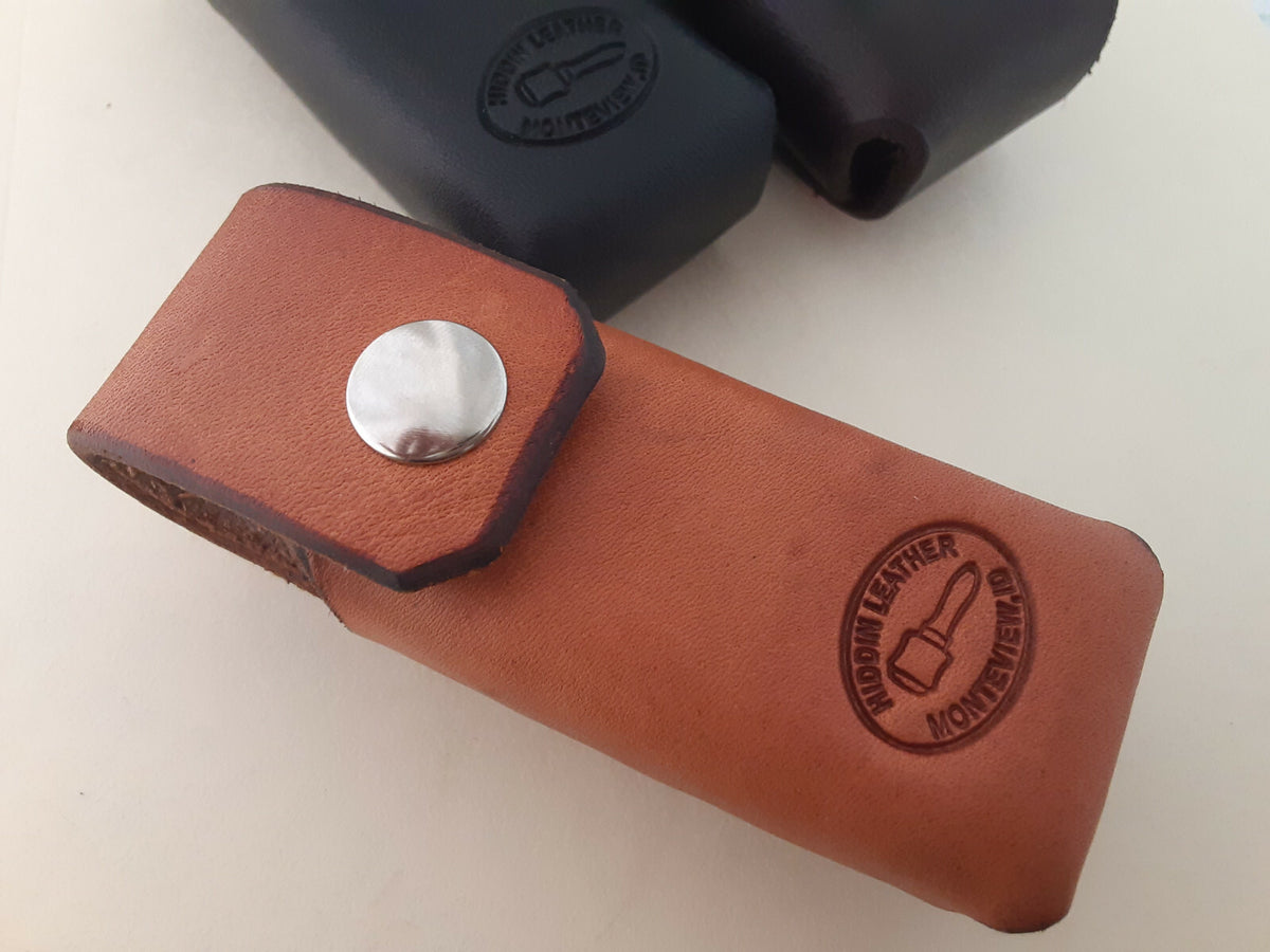 Leather Sheath for Leatherman Supertool 200 Belt Holster - Handmade US Made