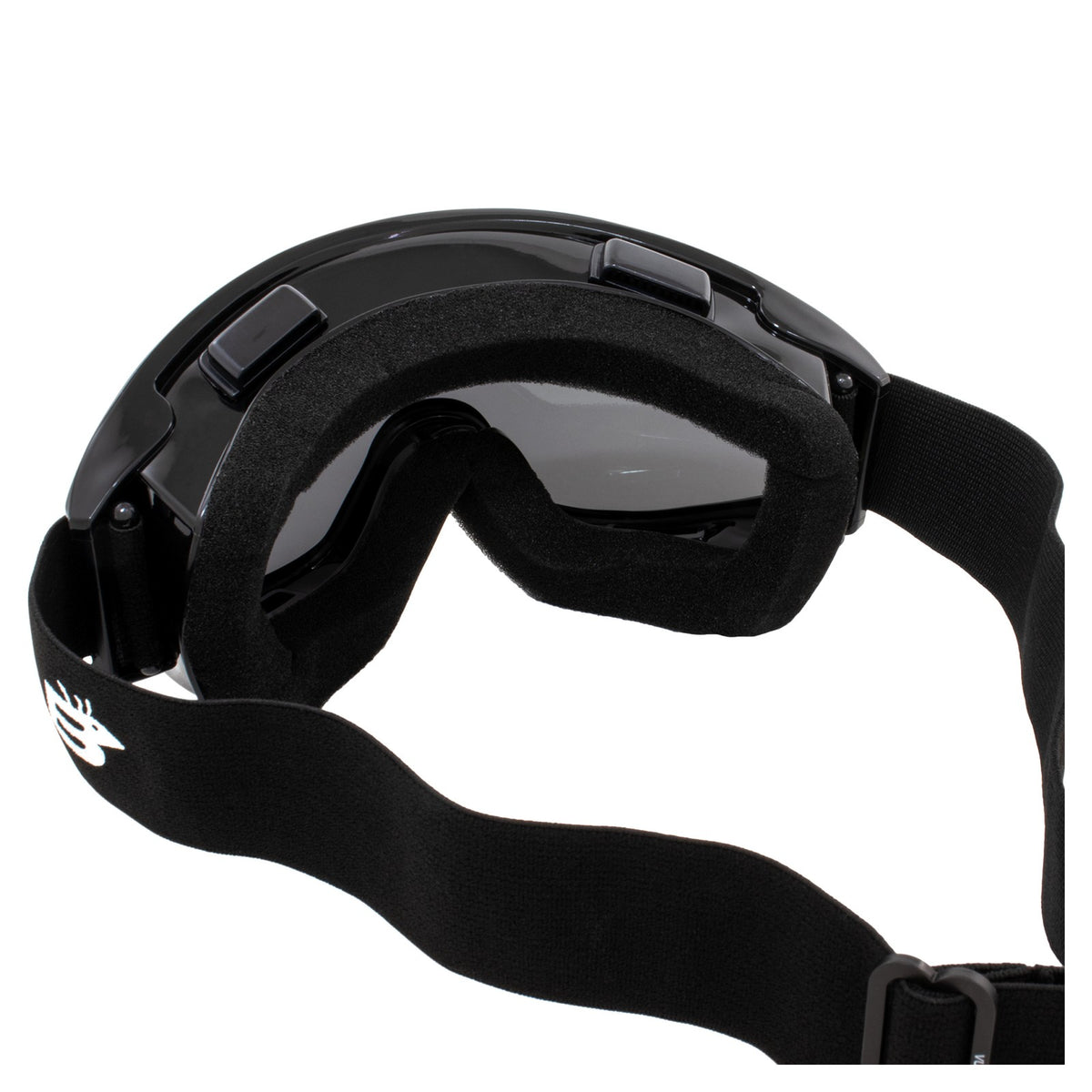 Vulture Goggles with Smoke Polycarbonate Lenses Anti-Fog Ski ATV Eyewear