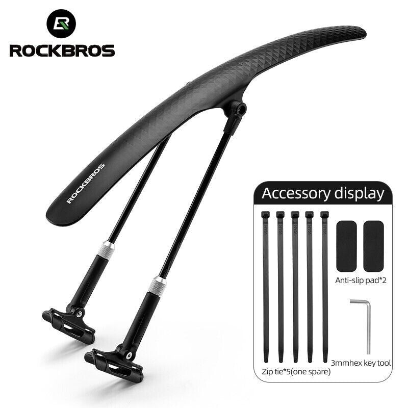 Universal Bike Fenders Front & Rear - Adjustable Mud Guards for 700C Bikes