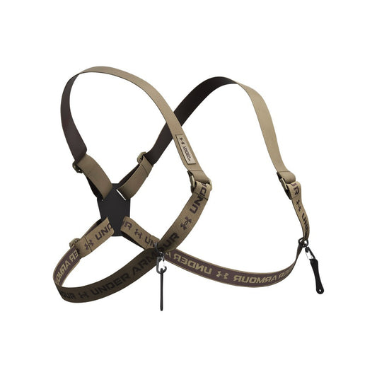 Universal Binocular Harness with Adjustable Straps - Tan, Stable & Hands-Free