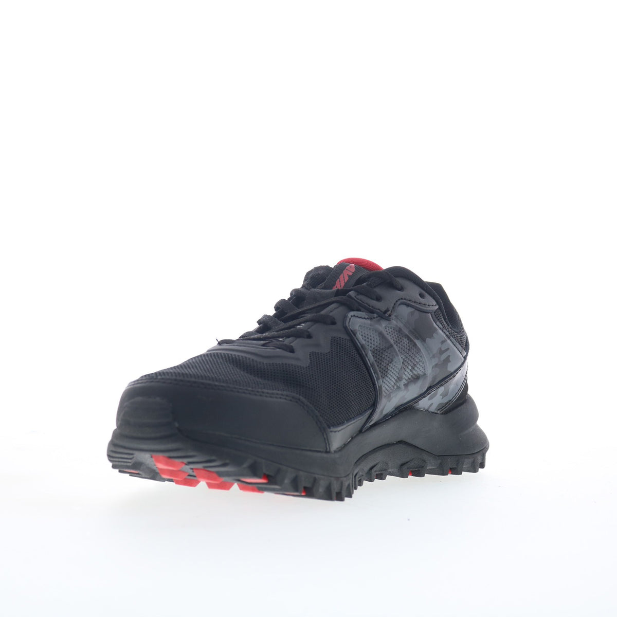Men's Athletic Hiking Shoes - Extra Wide 4E Trail Sneakers Black