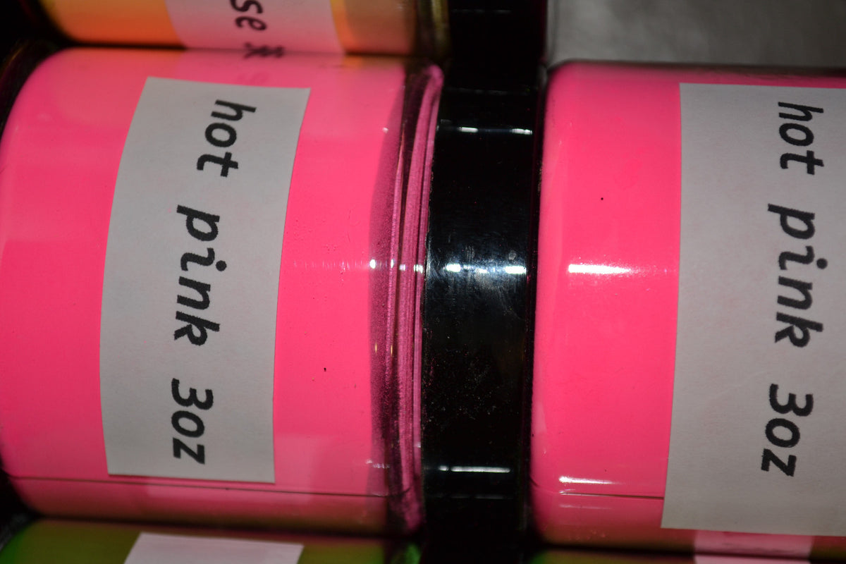 Powder Paint 3oz Jar for Jig Heads and Lures - Multiple Colors