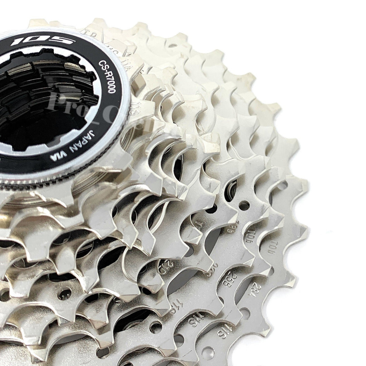Shimano 105 R7000 11-28T Road Bike Cassette - 11-Speed, Silver