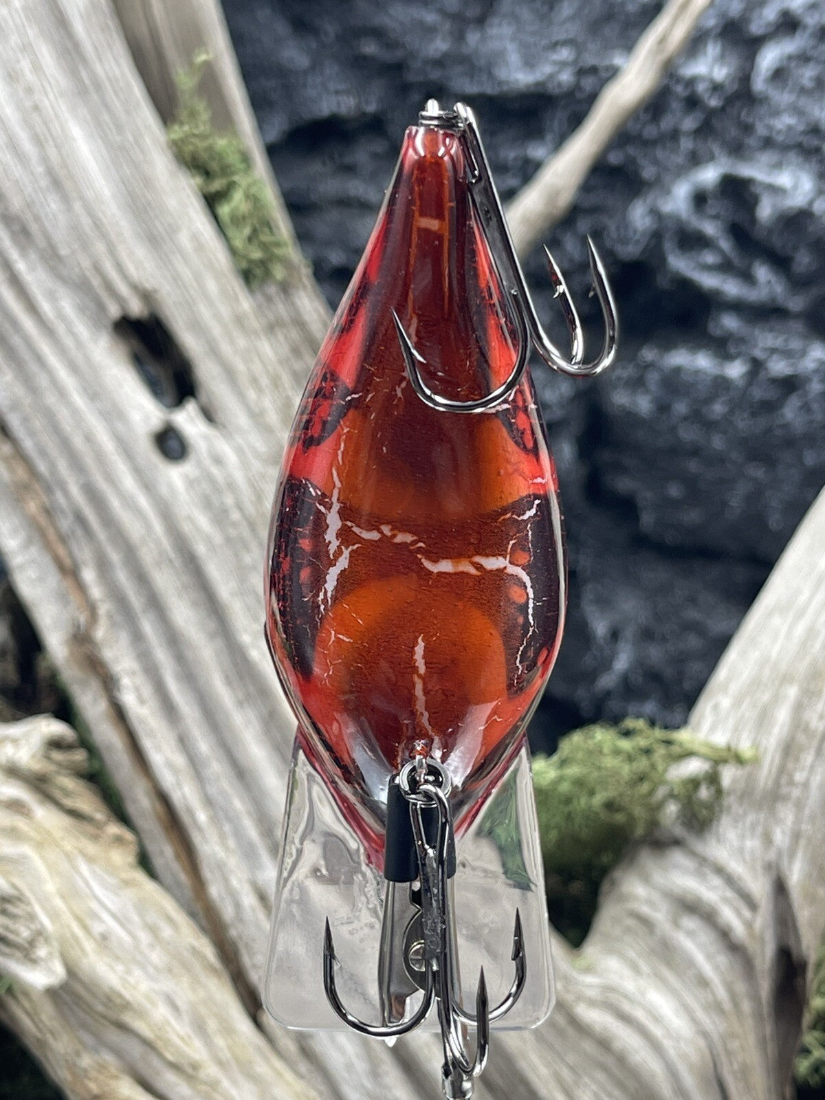 Mega 2.0 S-Crank Style Crankbait - Lord Vader Crawdad Fishing Lure