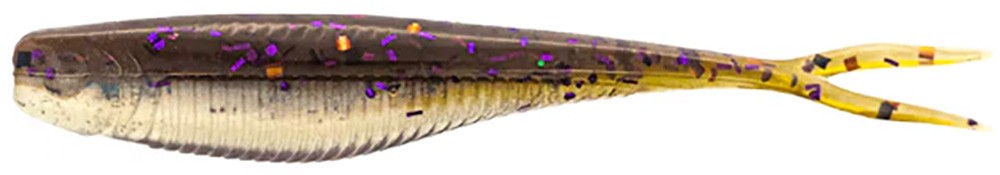 4.5 Inch Fishing Soft Baits - Rally Shad for Bass & Freshwater Fishing