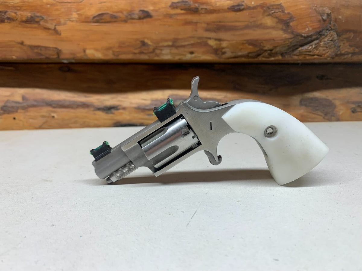 Fiber Optic Front and Rear Sights for North American Arms Mini Pistol - Made in USA