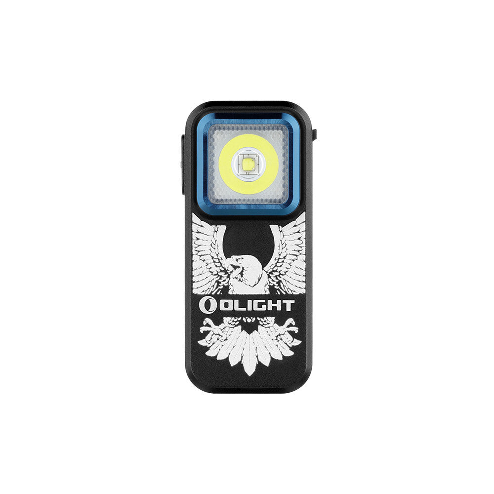 LED Clip Light with White & Red Beacons, 300 Lumens, Black & OD Green