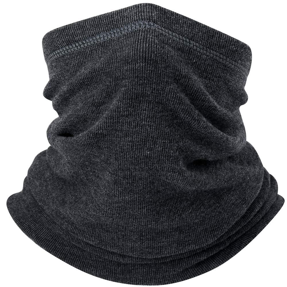 Winter Fleece Neck Gaiter Face Mask Scarf for Cold Weather Skiing Cycling