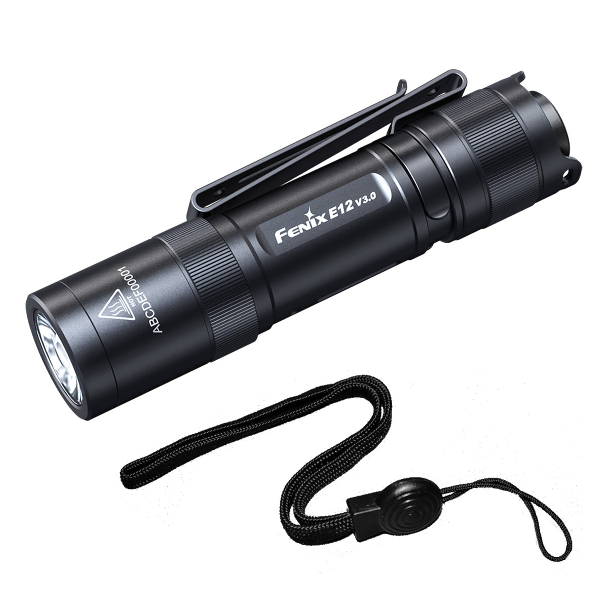 Fenix E12 V3.0 200 Lumen Compact LED Flashlight with AA Battery