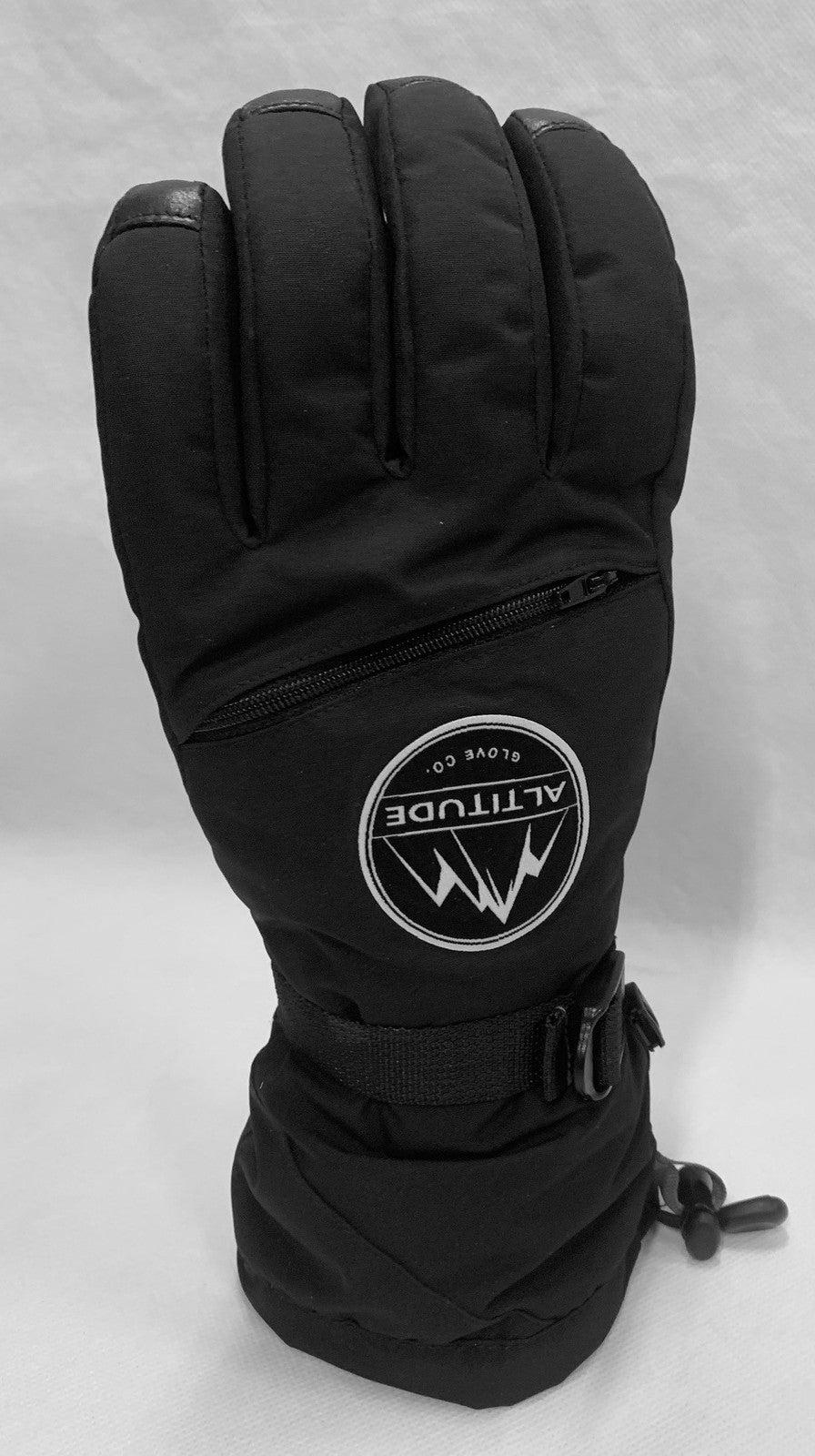Winter Ski Snowboard Gloves with Thinsulate Waterproof Windproof Black Large