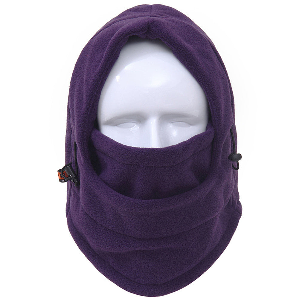 Winter Thermal Fleece Balaclava Ski Mask with Neck Warmer - Full Face Mask for Cold Weather