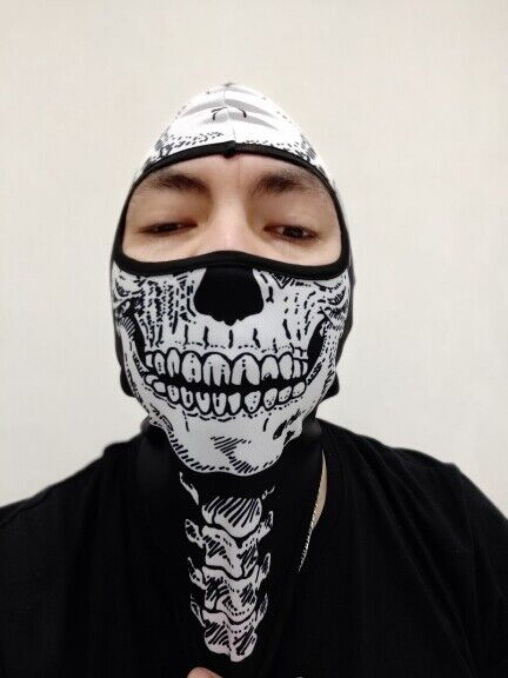 Unisex Full Face Skull Mask Balaclava for Motorcycle & Outdoor Sports