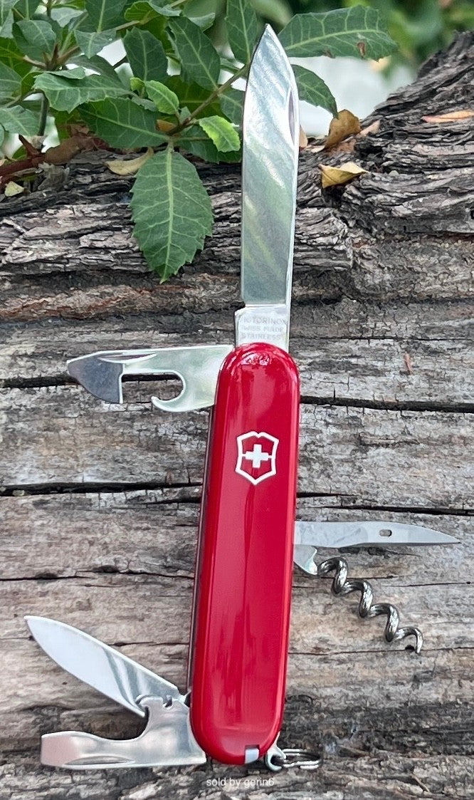 Victorinox Swiss Army Knife Spartan Red 13-Tool Multi-Tool, 91mm