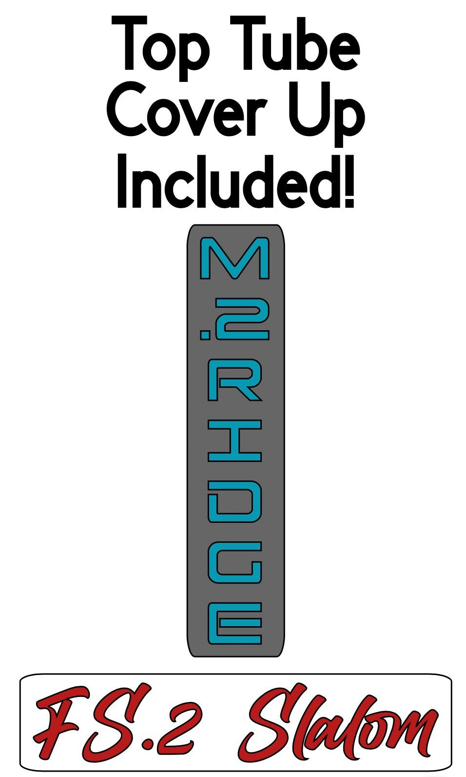 Bike Vinyl Decal Set for Mountain Bikes - Customizable Colors & Models